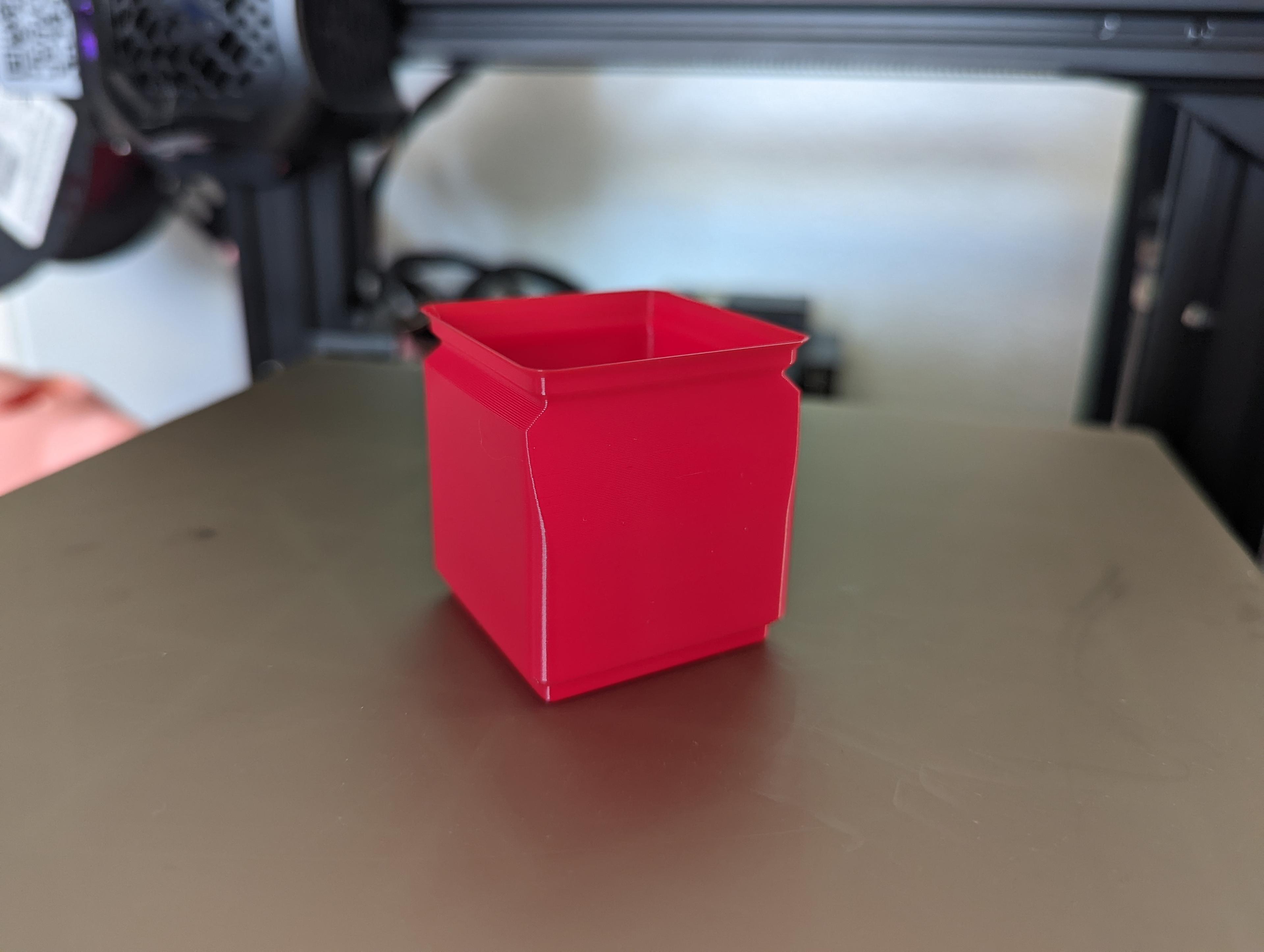#gridfinity Vase Mode Single Box - 👍 - 3d model