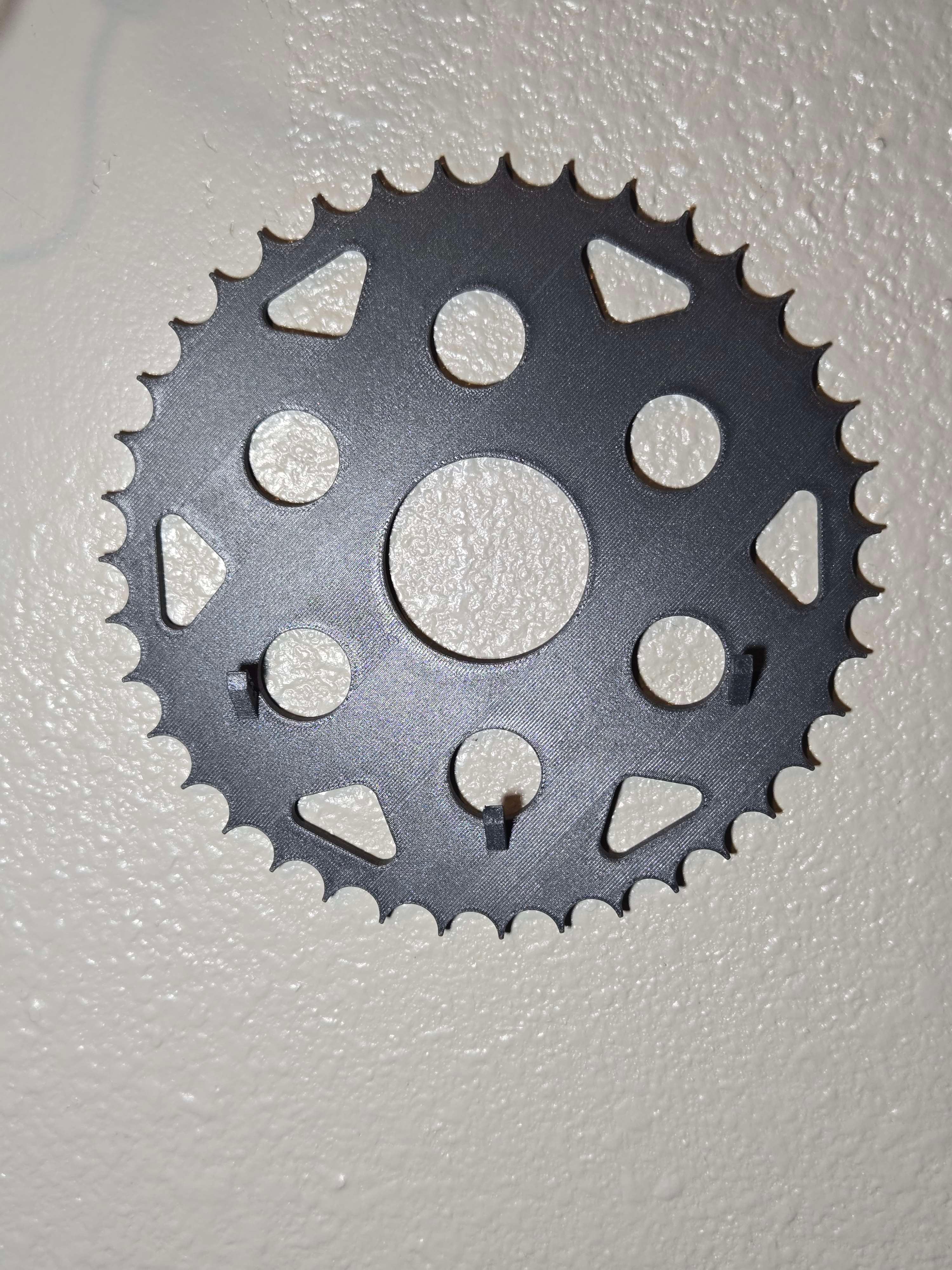 Sprocket Key Hanger 3d model