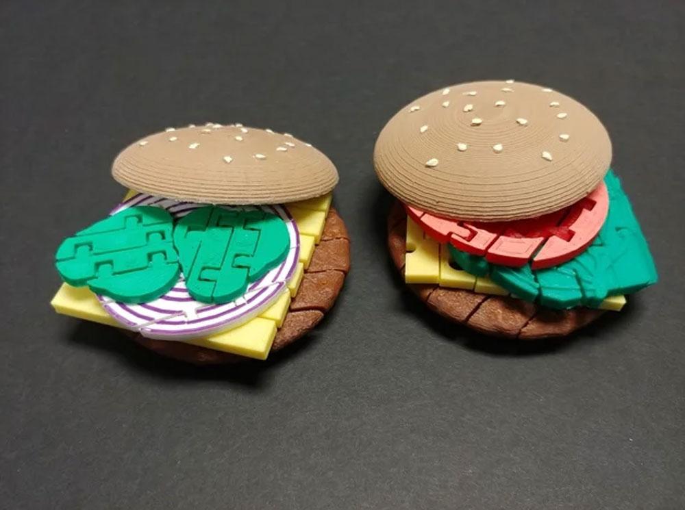 Flexi Burger 3d model