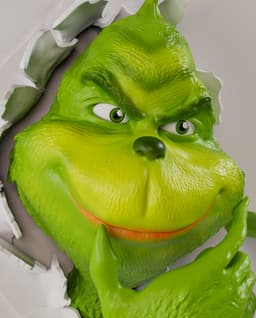 Amazing Grinch Wall Hanging-Perfect for Christmas 3d model