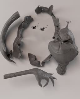 Amazing Grinch Wall Hanging-Perfect for Christmas 3d model