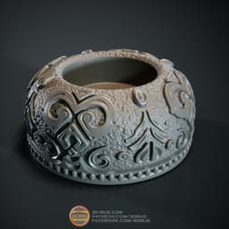 Tealight Holder 003 3d model