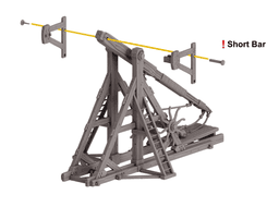 Trebuchet | Articulated Tabletop Siege Engine 3d model
