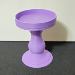 Cupcake Pedestal Plate Display Stand 3d model