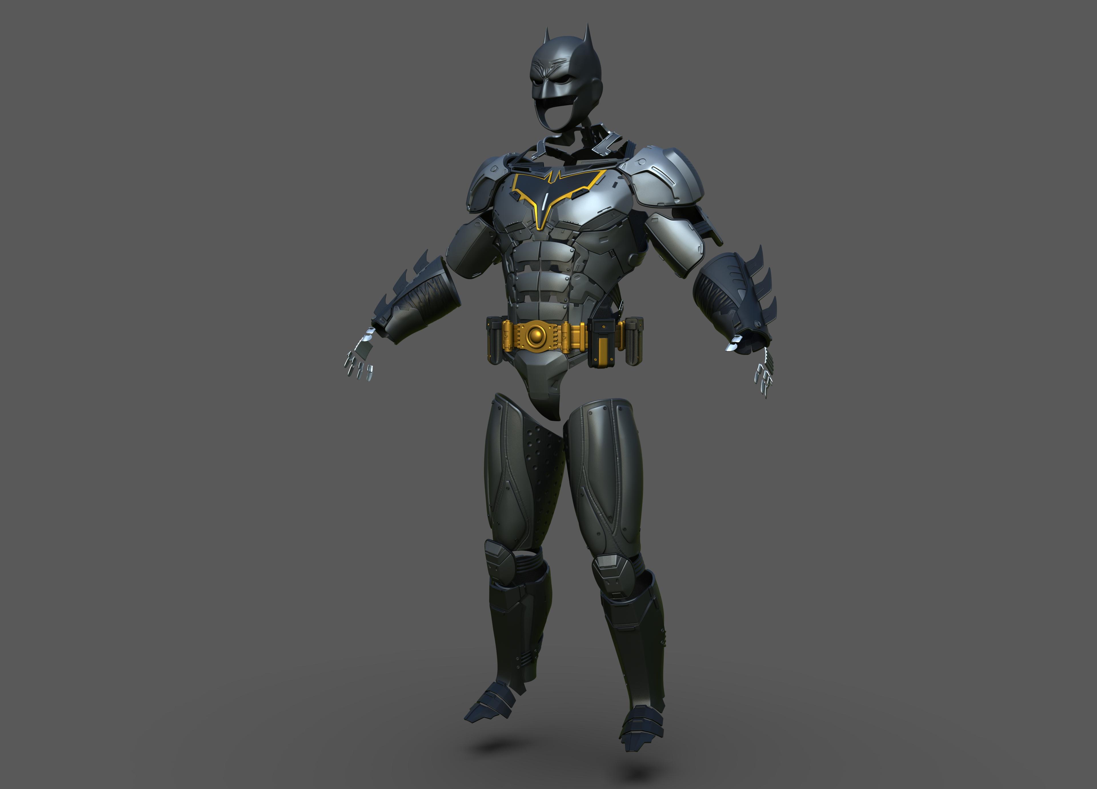 Batman Advanced Suit  3d model