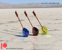 Zelda Elemental Arrows 3d model