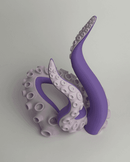 Tentacle Controller Stand 3d model