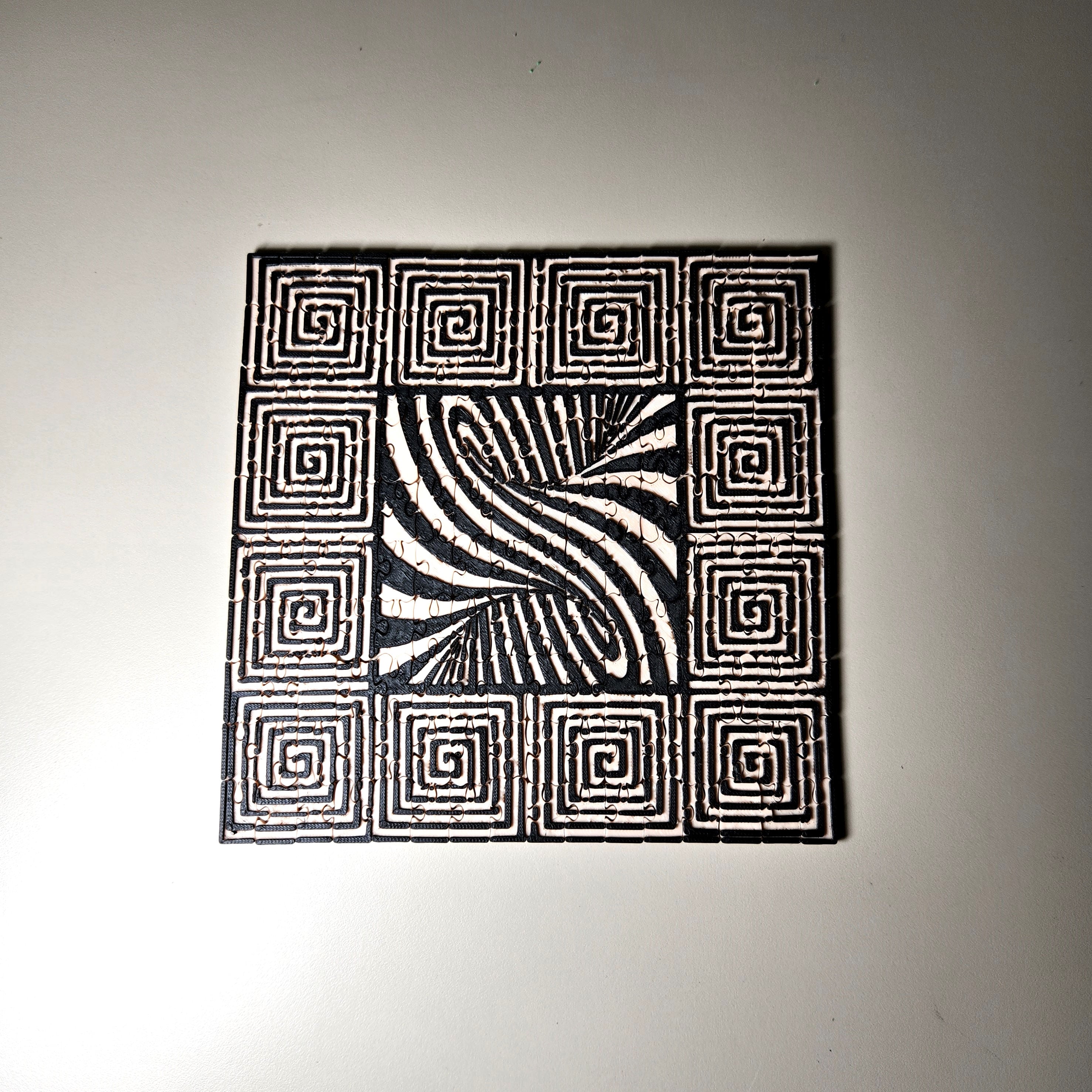 Impossible Jigsaw Puzzle - print-in-place 3d model