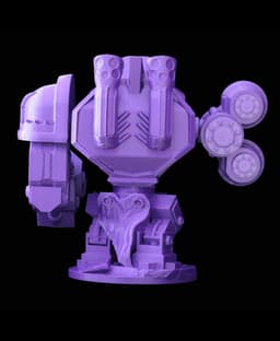 Support-Free FDM | Sci-Fi Leviathan Mech – Abyssal Wardens | No Supports 3d model