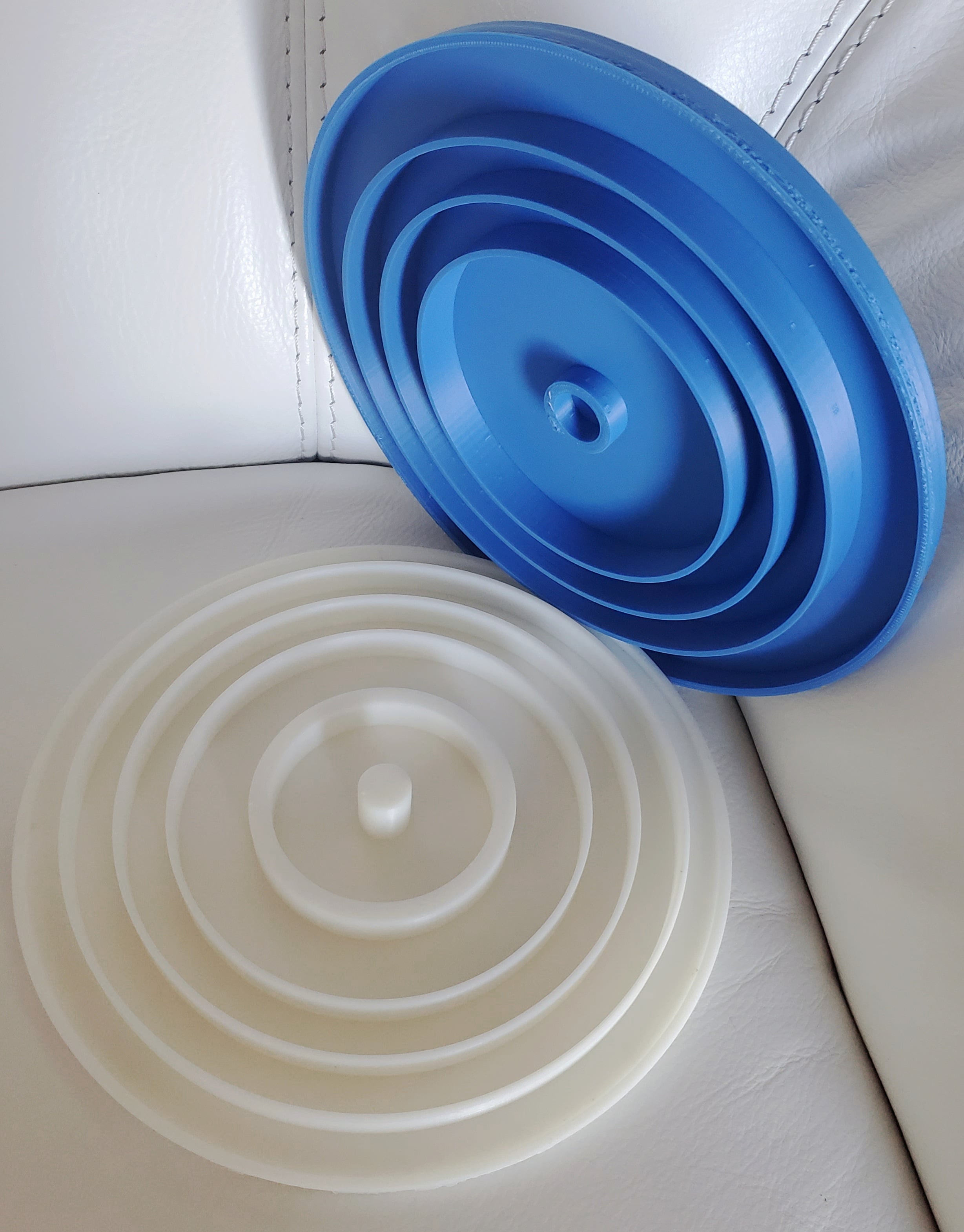 Keep Ants Away From Cat Food - 12 hours to print at .30 mm draft mode! I think if i had more time to spend on this, I'd redesign with priority being rapid printing. This lives under the cat food dish, it doesn't have to be particularly sturdy or elegant. - 3d model