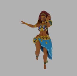 Exotic Tribal Dancer – Warrior Princess Figure v2 3d model