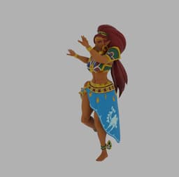 Exotic Tribal Dancer – Warrior Princess Figure v2 3d model