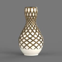 Fusion Roots Vase 3d model