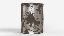 Rusted Can 3d model