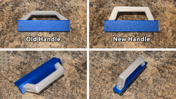 Taller Handles for Lab Rax 10" Server Rack by Michael Klements 3d model