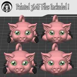 Piggy Puffling - Exclusive Model 3d model
