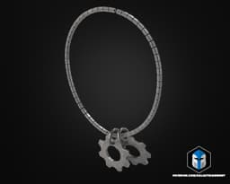 GoW - Customizable COG Tags - 3D Print Files 3d model