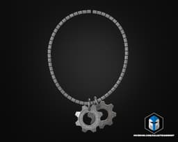 GoW - Customizable COG Tags - 3D Print Files 3d model