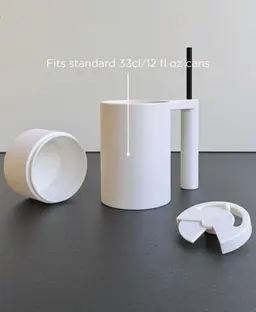 Tactican, can accessories. 3d model