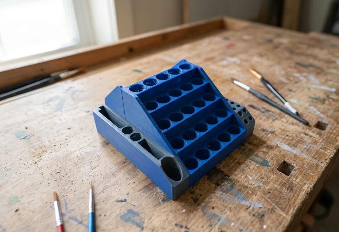 Paint & Tool Holder 3d model