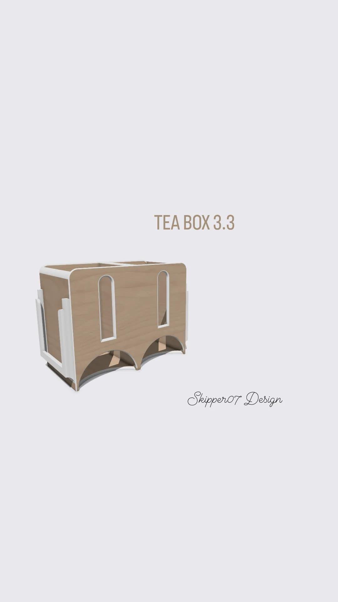 TEA BOX 3.3.stl 3d model