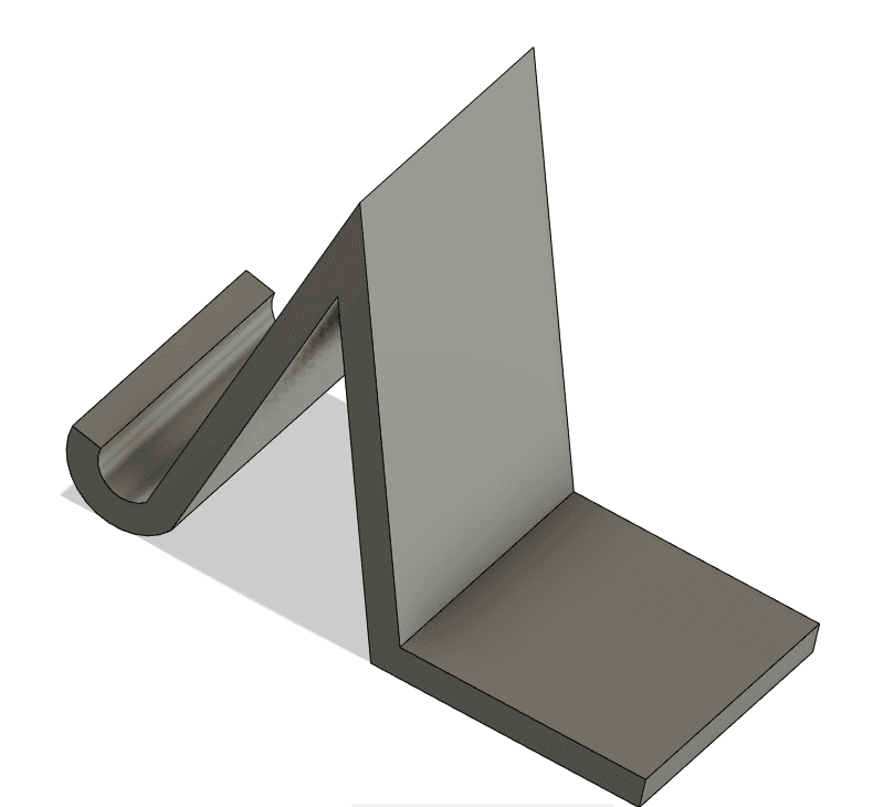 Vertical Paper Holder 3d model