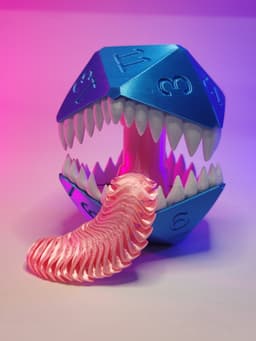 Mimic Dice Case -STORAGE ONLY 3d model