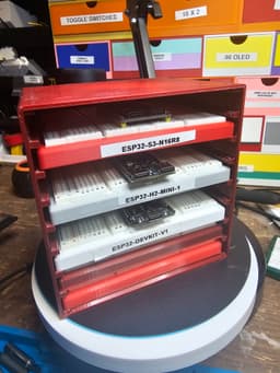 Holder for ESP32 Half Breadboard Cases 3d model