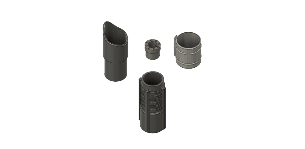 Custom Sith Saber 3d model