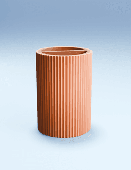 Simple Toothbrush Cup 3d model
