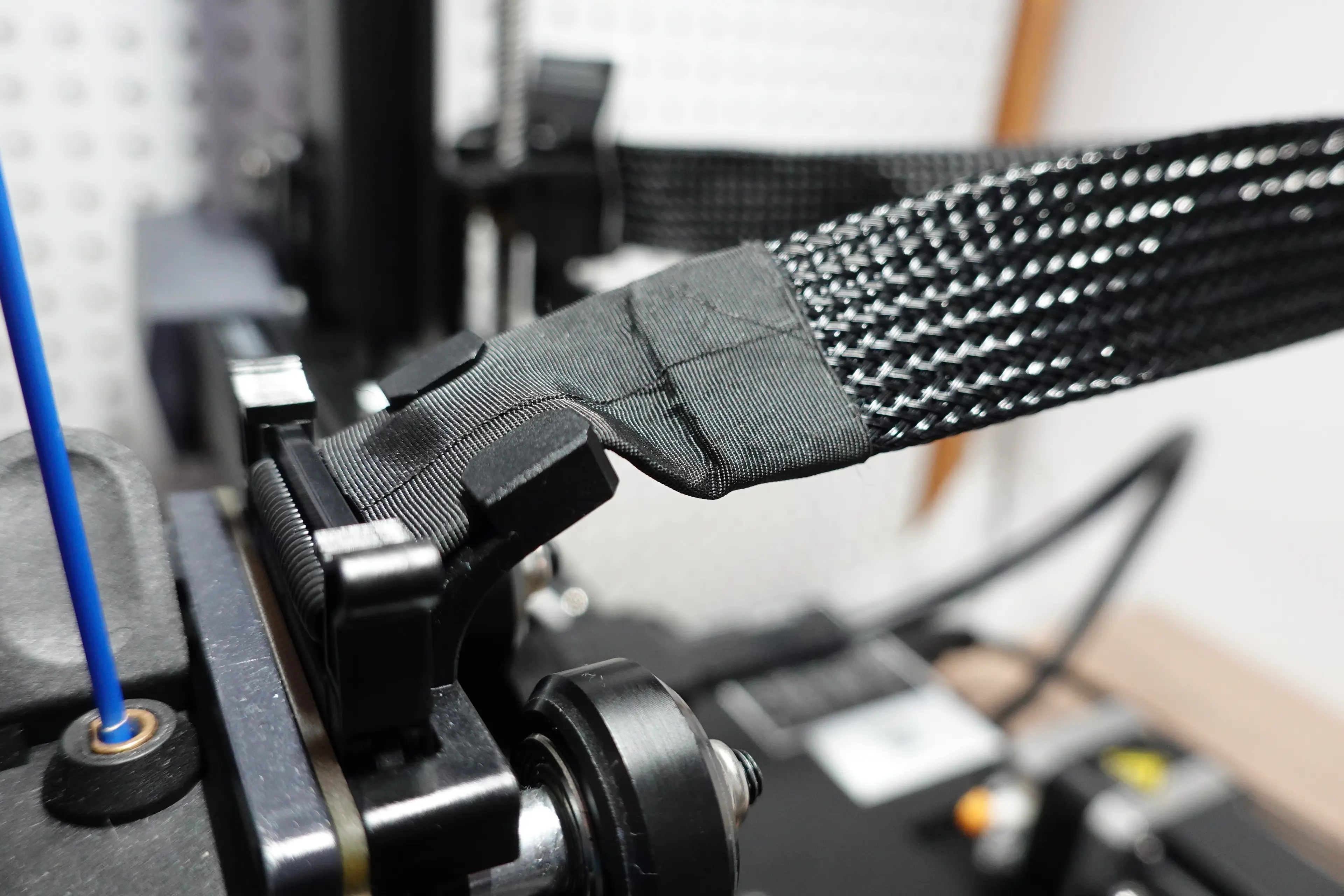 Creality Ender-3 S1 improved strain relief 3d model