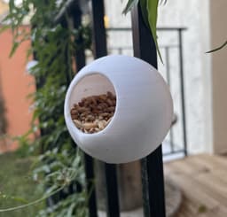 Minimalist Bird Feeder Collection 3d model