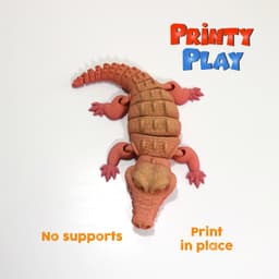 FLEXI CROCODILE 3d model