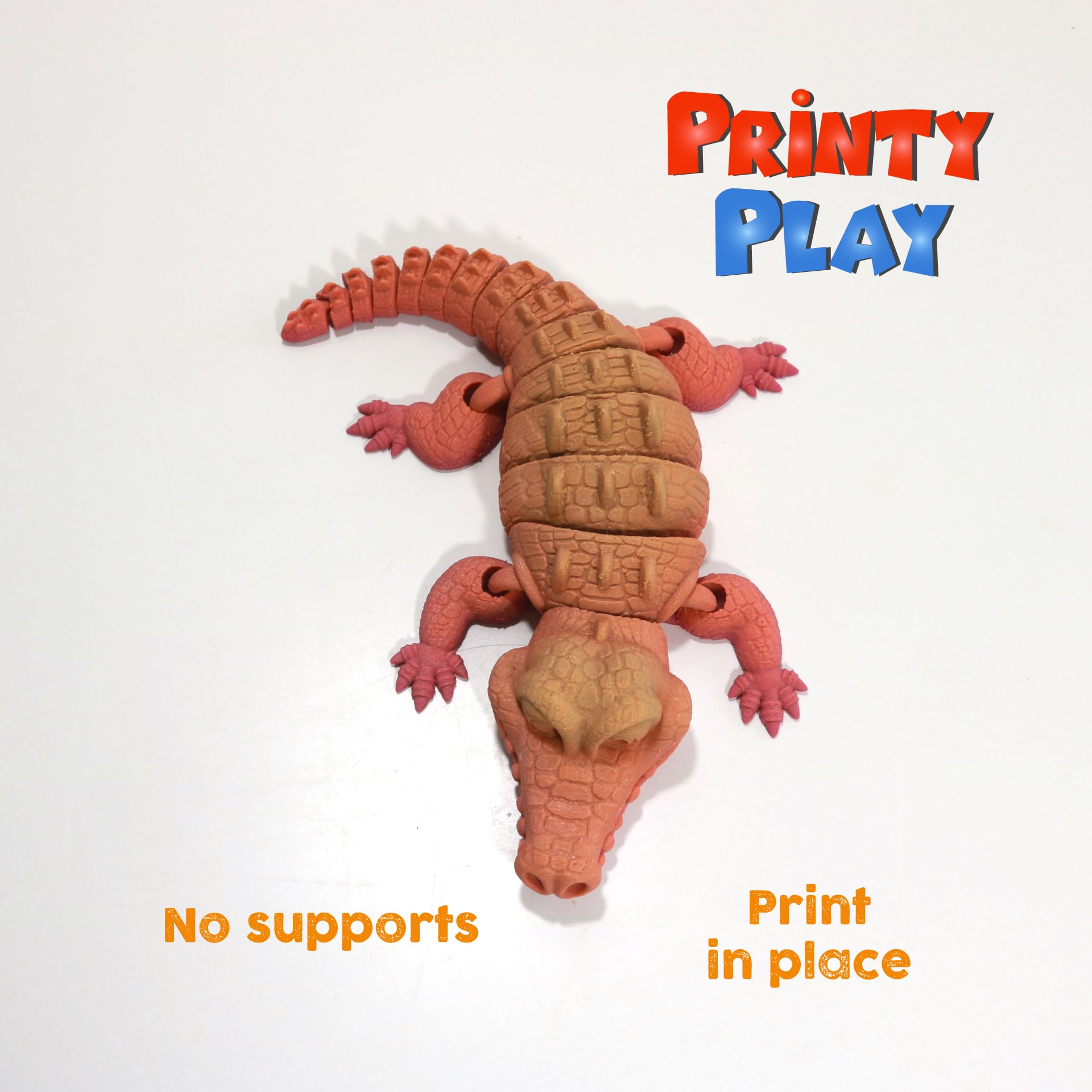 FLEXI CROCODILE 3d model