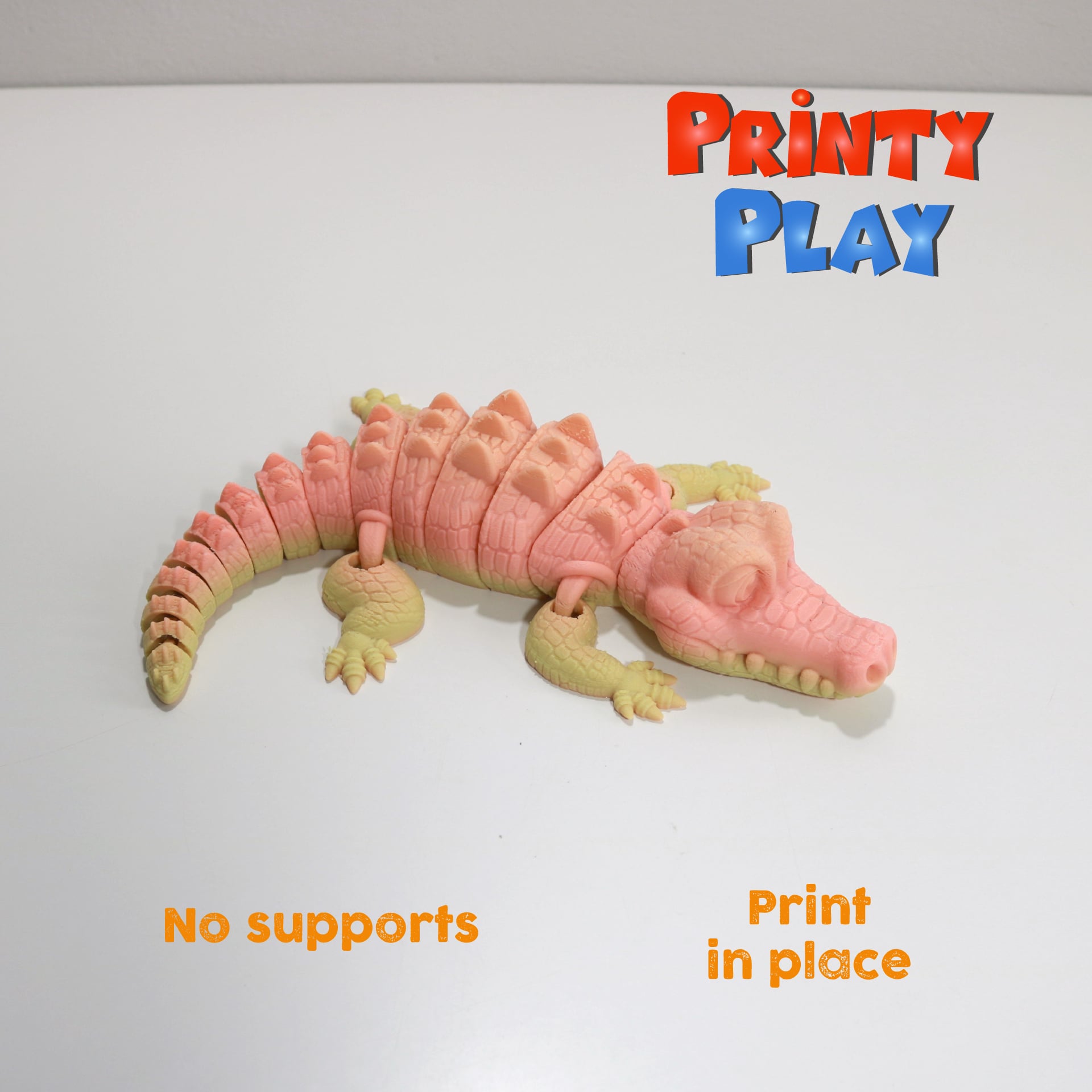 FLEXI CROCODILE 3d model