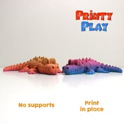 FLEXI CROCODILE 3d model