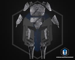 Shadow Lord Mandalorian Commando Armor - 3D Print Files 3d model