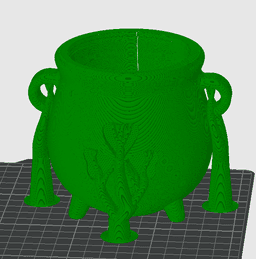 St Patrick's Day Leprechaun's Cauldron Money Box / Multi Parts 3d model