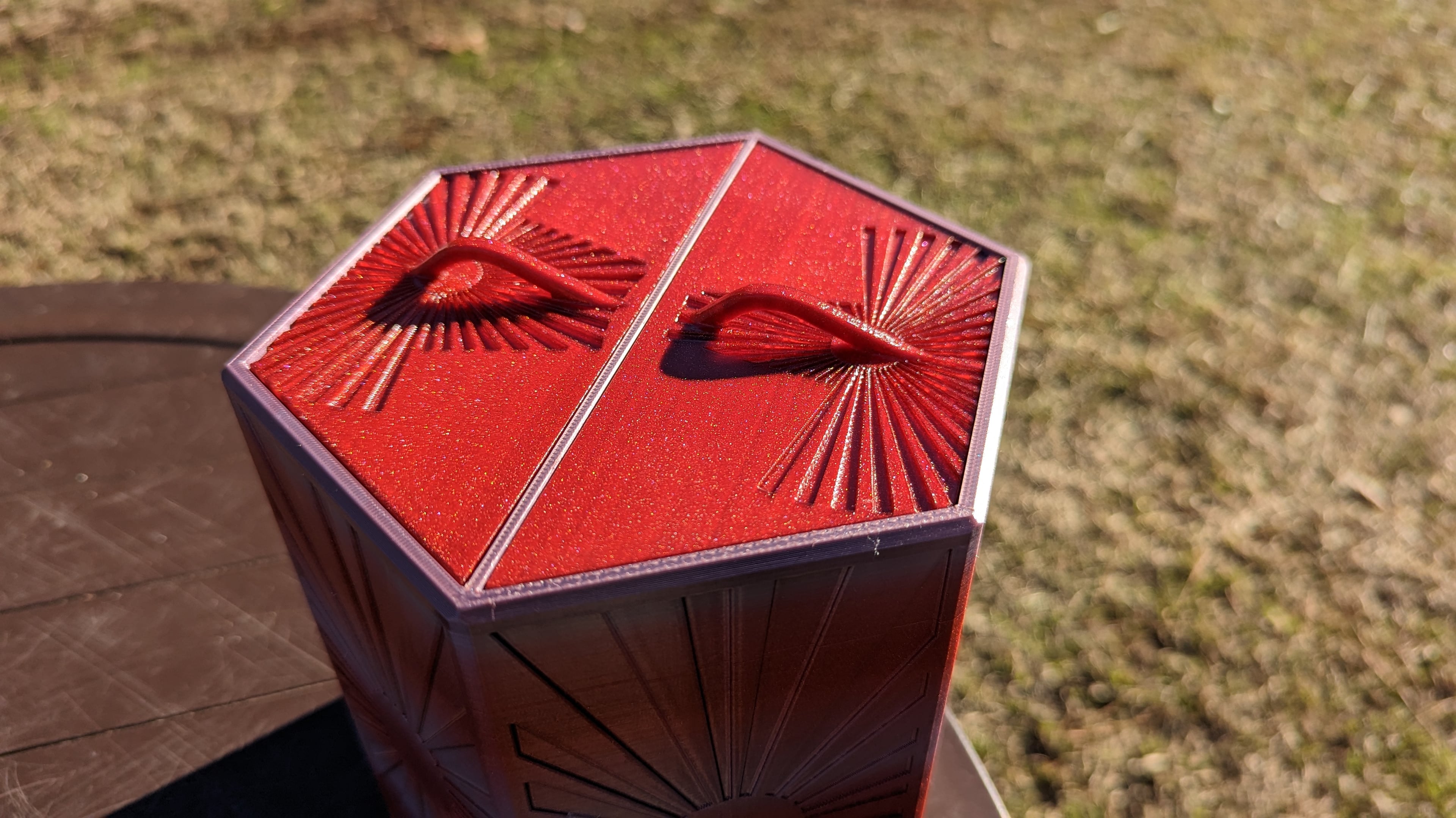 Rising Sun Box 3d model