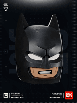 Brick Detective Helmet 3D Printer STL file 3d model