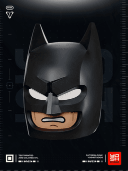 Brick Detective Helmet 3D Printer STL file 3d model