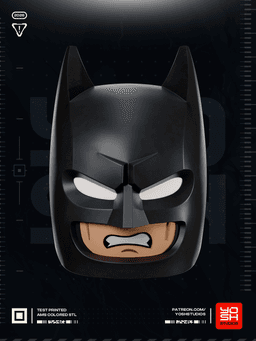 Brick Detective Helmet 3D Printer STL file 3d model