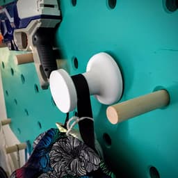 Big-Pin for 3/4in pegboard 3d model