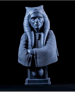 Ahsoka Bust -
Elegoo Saturn2 & Siraya TechFast Navy Grey 3d model