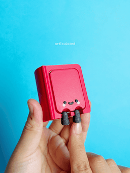Cute Articulated & Clicker Book 3d model