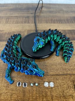 Light Up Gator Dragon Medium 3d model