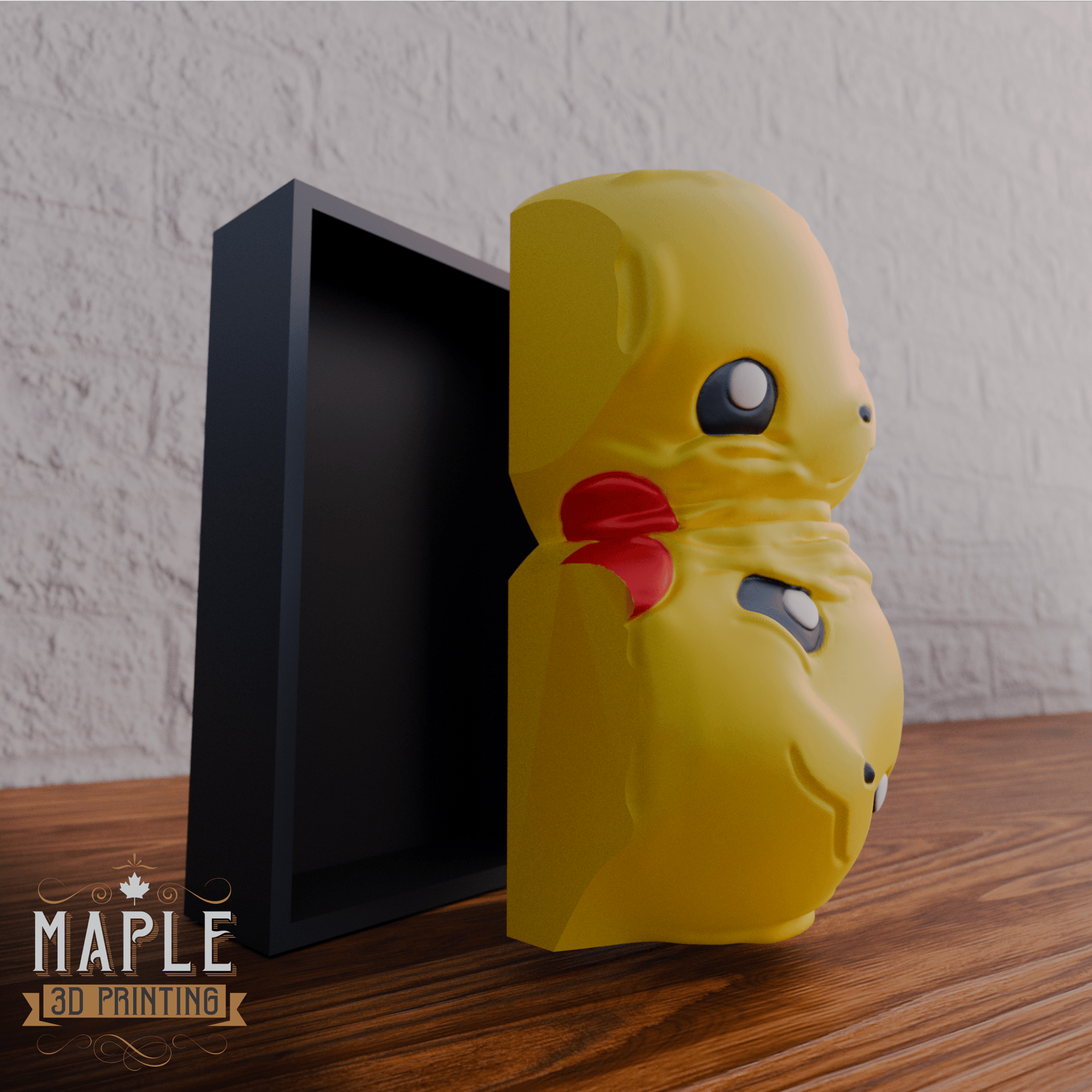 Pikachu Book Nook - Pokemon 3d model