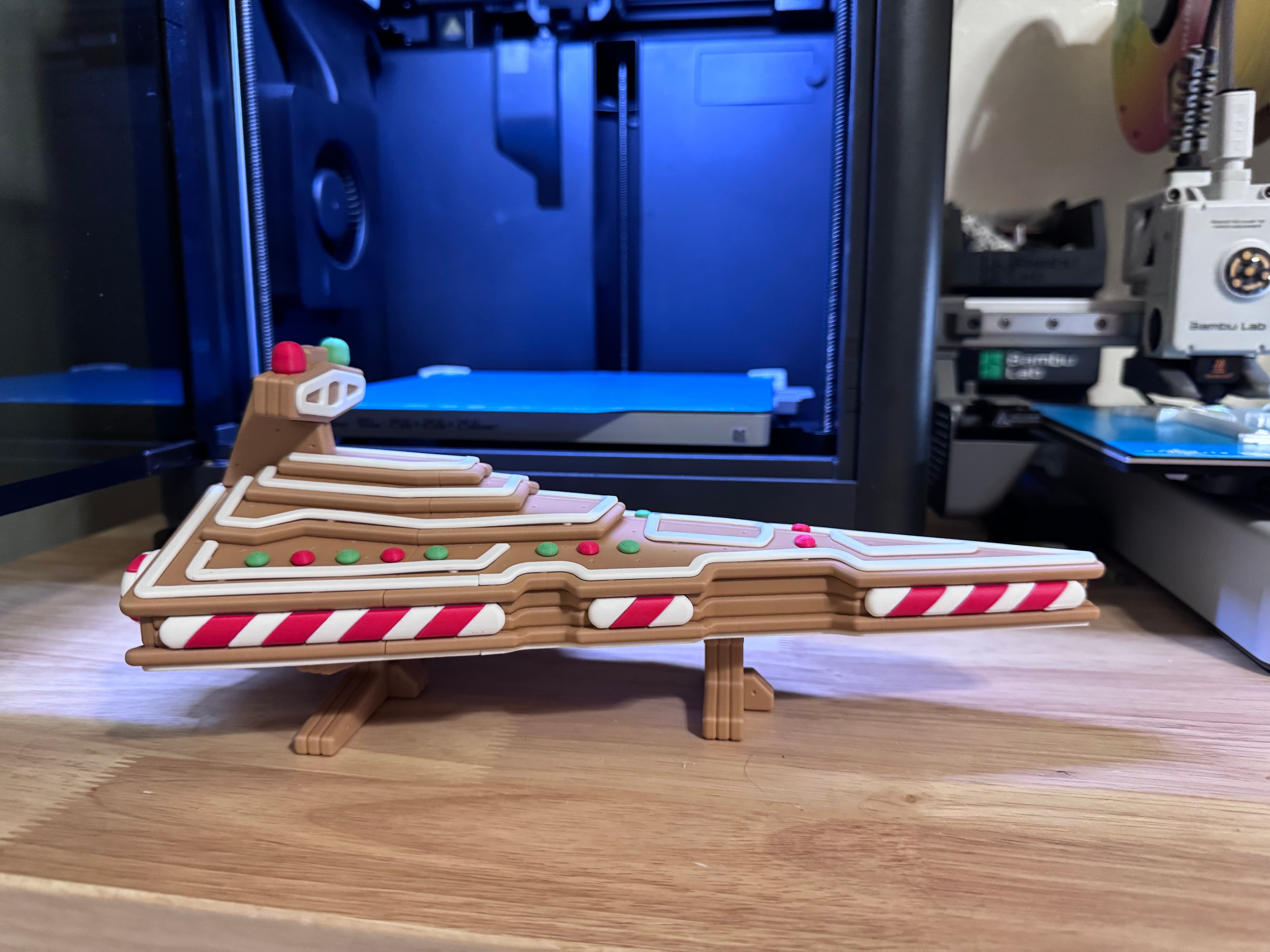 Probably the coolest print I've done all year, and definitely the coolest of Kit-Mas!