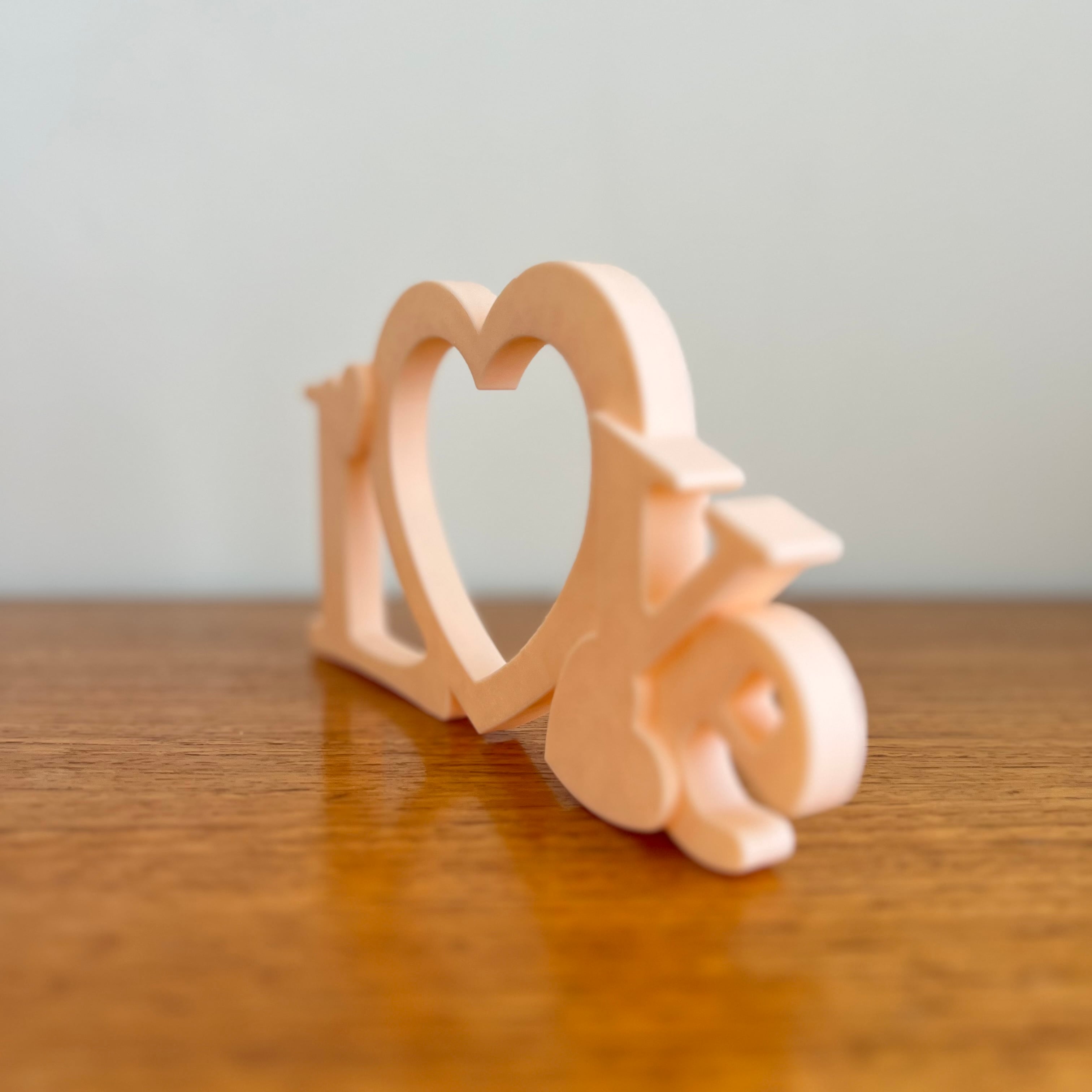 Love Ornament 3d model