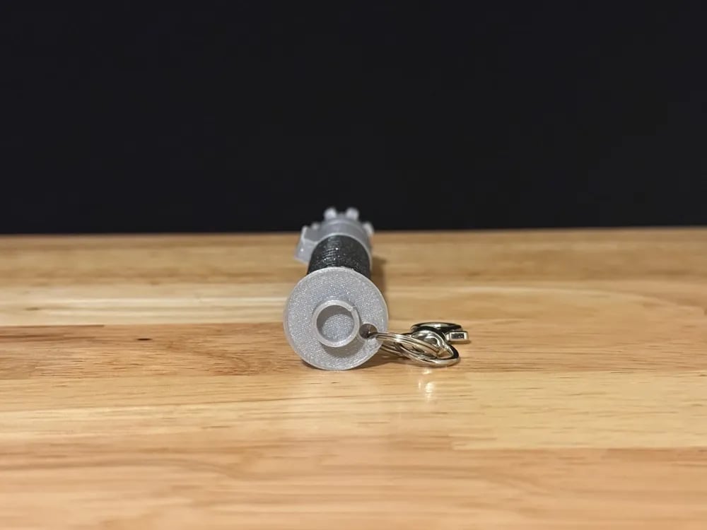 Lightsaber Keychain.stl 3d model